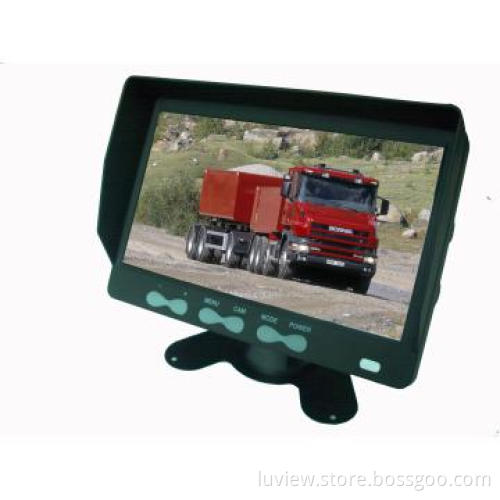 7 Inch Digital Color Car Monitor for Rear View System ,digital monitor